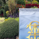 Alpha Tau Omega Licensed Flag Garden Flag Banner Yard Decor Outdoor Decoration (Alpha Tau Omega