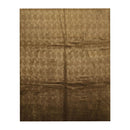 8' x 10' Hand Knotted Wool & Silk Tibetan Oriental Area Rug Contemporary Green