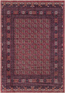 Keen Home Design 6x9 Rug - Machine Washable Area Rug with Non-Slip Backing, Ideal for Living Room, Dining Room, Bedroom - Vintage, Easy Clean, Durable, Low Pile Rug - (6' x 9') by CozyNest Decor