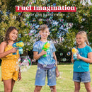 JOYIN 3 Packs Bubble Guns with 3 Solutions, Automatic Bubble Maker Blower Machine for Kids, Party Favors, Summer Toy, Birthday, Outdoor & Indoor Activity, Easter by TinyTreasures Baby Boutique