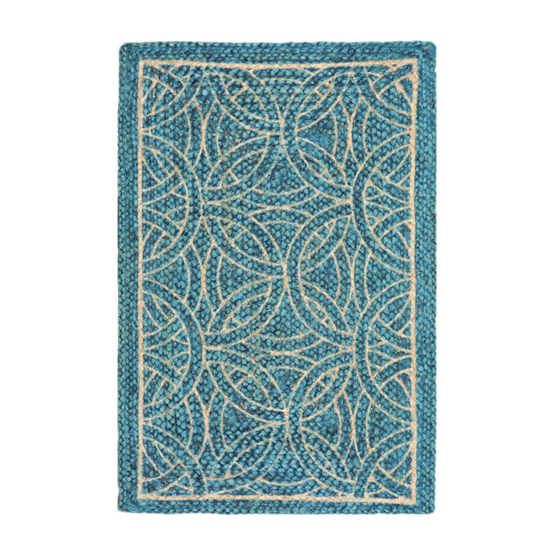 2'  00"x3'  00" Braided Mat  Oriental Area Persian Rug