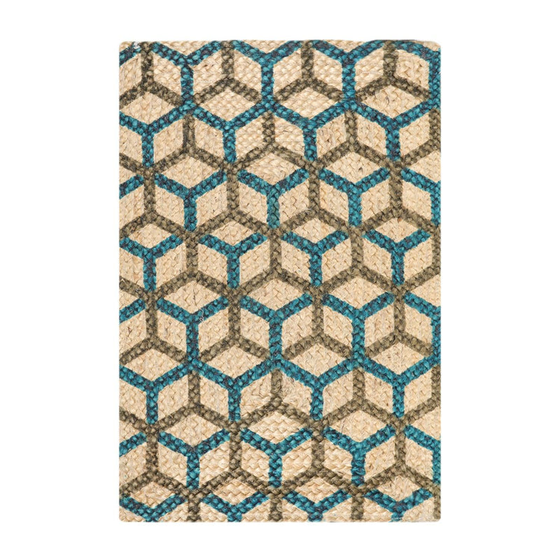 2'  00"x3'  00" Braided Mat  Oriental Area Persian Rug