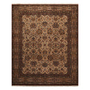 8'1" x 10'1" Hand Knotted 100% Wool 300 KPSI Oriental Area Rug Traditional Beige