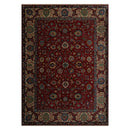 8'4" x 11'3" Hand Knotted 100% Wool Tabrizz 200 KPSI Area Rug Red