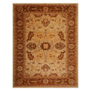 8'3"x11'4" Hand Knotted Wool Stone Wash Peshawar Vegetable Dye Area Rug Beige/Tan