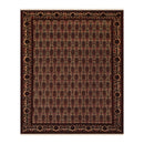 6x9 Ivory, Rust Hand Knotted 100% Wool Vase 200 KPSI Authentic Persian Oriental Area Rug