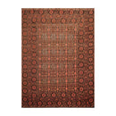 7'10" x 10'8" Hand Knotted 100% Wool Afghanistan Tribal Oriental Area Rug Rust
