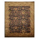 8'2" x 9'10" Hand Knotted Wool Agra 250 KPSI S.fine Veg dyes Area Rug Charcoal
