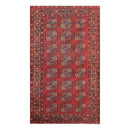 3'9" x 6'8" Hand Knotted Antique 100% Wool Zanjan Oriental Area Rug Red