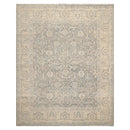 8’x10’ Hand Knotted Wool Sand Blast Peshawar 200 KPSI Oriental Area Rug Gray