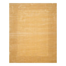 7'9" x 11' Contemporary Wool & Art Silk Modern Area Rug Tan & Beige