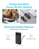 Anker Power Bank (20K, 87W, Built-In USB-C Cable) by Anker