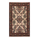 4' x 6' Hand Knotted 100% Wool Saroukk Traditional Oriental Area Rug Beige