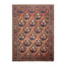 8'9" x 11'4" Hand Knotted 100% Wool Bidjar Traditional Oriental Area Rug Rust