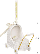 Hallmark Keepsake Christmas Ornament 2024, Baby's First Christmas Pram, Porcelain, Baby Gift by TinyTreasures Baby Boutique