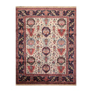 8' x 10'2" Hand Knotted 100% Wool Oushakk Traditional Oriental Area Rug Beige