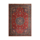 9'5'' x 13' Hand Knotted 100% Wool Tabrizz Traditional Oriental Area Rug Coral