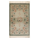 4' x 6' Hand Knotted 100% Wool Chinese Art Deco Oriental Area Rug Gray