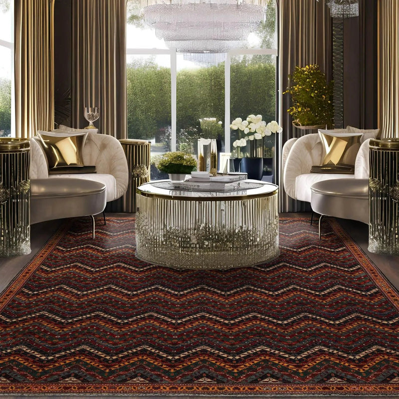 6'9'' x 10' Hand Knotted 100% Wool kashkuli 200 KPSI Oriental Area Rug Navy