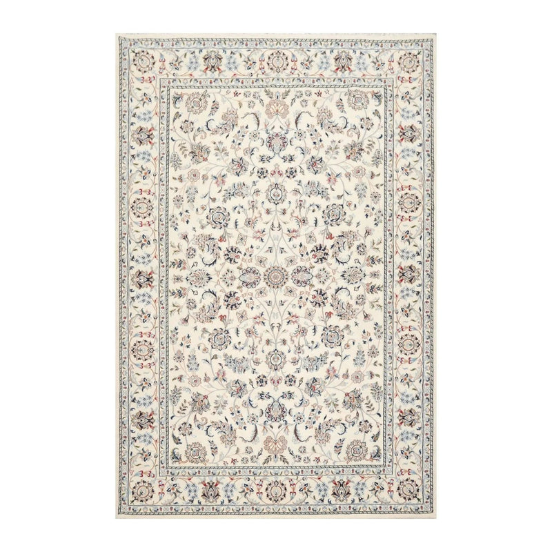 5'11''x 8'1'' Hand Knotted 100% Wool Peshawar Traditional Oriental Area Rug Aqua