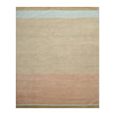 8' x 10' Muted Hand Knotted Designer Tibetan 100% Wool Modern Oriental Area Rug