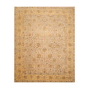8'1'' x 10'3'' Hand Knotted 100% Wool Agra 150 KPSI Oriental Area Rug Taupe