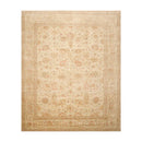 8x10 Beige, Tan Hand Knotted 100% Wool Peshawar Traditional Oriental Area Rug