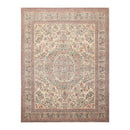 8' x 9'11" Hand Knotted 100% Wool Pak-Parsian 16/18 300 KPSI Area Rug Ivory