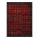 8x10 Gray Hand Knotted Hand Made 100% Wool Graphic Modern & Contemporary Oriental Area Rug