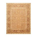 7'7"x9'11" Hand Knotted 100% Wool Peshawar 250 KPSI Oriental Area Rug Slate