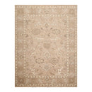 7'8" x 9'11" Hand Knotted 100% Wool Peshawar Oriental Area Rug Taupe