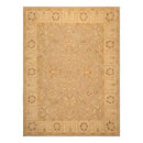 9' x 11'1'' Hand Knotted 100% Wool Peshawar Traditional Oriental Area Rug Gray