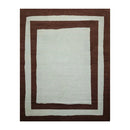 8' x 10' Hand Knotted Tibetan Wool Geometric Modern Oriental Area Rug Aqua