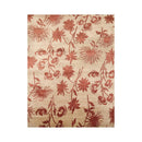 6'8'' x 8'8'' Hand Knotted Tibetan 100% Wool Botanical Oriental Area Rug Beige