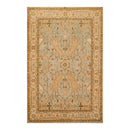 5'11" x 9'1'' Hand Knotted 100% Wool Oushak Oriental Area Rug Aqua