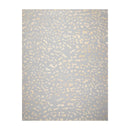 9'1" x 12' Hand Knotted Tibetan Wool & Silk Designer Boho Designer Area Rug Blue