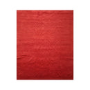 8'x9'10" Hand Knotted Tibetan Wool & Silk Designer Modern Oriental Area Rug Red