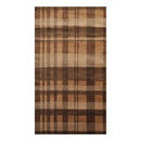 2'11'' x 4'10'' Hand Knotted Tibetan Wool Graphic Modern Oriental Area Rug Brown