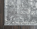 Unique Loom Rosso Collection Vintage, Traditional, Bohemian, Geometric, Distressed, Southwestern Area Rug, 5' 0" x 8' 0", Gray/Ivory by CozyNest Decor