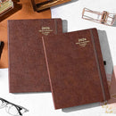 2026 Planner - JAN 2026 - DEC 2026, Planner 2026, Weekly and Monthly Planner, Leather Cover Calendar Planner with Thick Paper, Back Pocket with Notes Pages, Brown (8.5" x 11") by TinyTreasures Baby Boutique