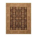 7'11'' x 10'2'' Hand Knotted 100% Wool Peshawar Oriental Area Rug Dark Chocolate