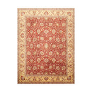 8' x 10'3'' Hand Knotted 100% Wool Peshawar Traditional Area Rug Rusty Red