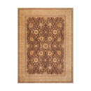 8'10'' x 12'5'' Hand Knotted Wool Peshawar Traditional Oriental Area Rug Brown