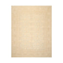 8'2'' x 10'1'' Hand Knotted 100% Wool Peshawar Traditional Muted Area Rug Beige