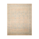 8'1'' x 10' Hand Knotted 100% Wool Pak-Parsian 16/18 300 KPSI Area Rug Blue Tan