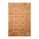5'10'' x 8'6'' Hand Knotted Wool Tibetan Traditional Oriental Area Rug Caramel