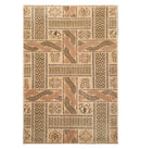 6' x 9' Hand Knotted Tibetan 100% Wool Art Deco Oriental Area Rug Beige