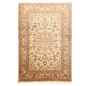 3'4'' x 4'10'' Hand Knotted Wool Kashan Traditional Oriental Area Rug Caramel