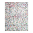 7'9'' x 9'7'' Handmade 100% Cotton Diamond Modern Oriental Area Rug Multi color