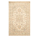 5' x 8' Handmade 100% Wool Tabriz Traditional Oriental Area Rug Beige, Mint